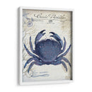 Postal De Playa Crema E - Fab Funky | Cuadro decorativo de Canvas Lab