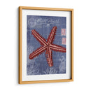 Postal Del Mar Rojo En Azul A - Fab Funky | Cuadro decorativo de Canvas Lab