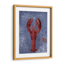 Postal De Playa Rojo En Azul D - Fab Funky | Cuadro decorativo de Canvas Lab