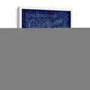 Cangrejo De Prohibición De Cangrejo En Azul - Fab Funky | Cuadro decorativo de Canvas Lab
