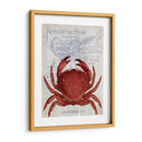 Cangrejo De Prohibición De Cangrejo En Blanco - Fab Funky | Cuadro decorativo de Canvas Lab