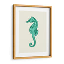 Seahorse En Verde - Fab Funky | Cuadro decorativo de Canvas Lab