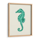 Seahorse En Verde - Fab Funky | Cuadro decorativo de Canvas Lab