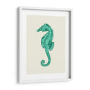 Seahorse En Verde - Fab Funky | Cuadro decorativo de Canvas Lab