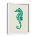 Seahorse En Verde - Fab Funky | Cuadro decorativo de Canvas Lab