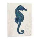 Gorses De Mar Azules En Crema A - Fab Funky | Cuadro decorativo de Canvas Lab
