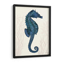 Gorses De Mar Azules En Crema A - Fab Funky | Cuadro decorativo de Canvas Lab