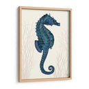 Gorses De Mar Azules En Crema A - Fab Funky | Cuadro decorativo de Canvas Lab