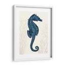 Gorses De Mar Azules En Crema A - Fab Funky | Cuadro decorativo de Canvas Lab