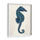 Gorses De Mar Azules En Crema A - Fab Funky | Cuadro decorativo de Canvas Lab