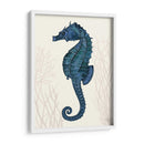 Gorses De Mar Azules En Crema B - Fab Funky | Cuadro decorativo de Canvas Lab