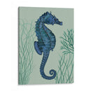 Gorses De Mar Azules En Sabio Verde Claro A - Fab Funky | Cuadro decorativo de Canvas Lab