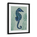 Gorses De Mar Azules En Sabio Verde Claro A - Fab Funky | Cuadro decorativo de Canvas Lab