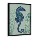 Gorses De Mar Azules En Sabio Verde Claro A - Fab Funky | Cuadro decorativo de Canvas Lab