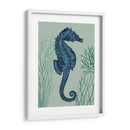 Gorses De Mar Azules En Sabio Verde Claro A - Fab Funky | Cuadro decorativo de Canvas Lab