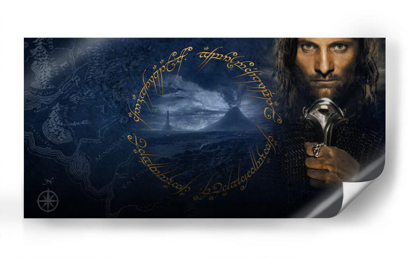 Aragorn y el Retorno del rey | Cuadro decorativo de Canvas Lab