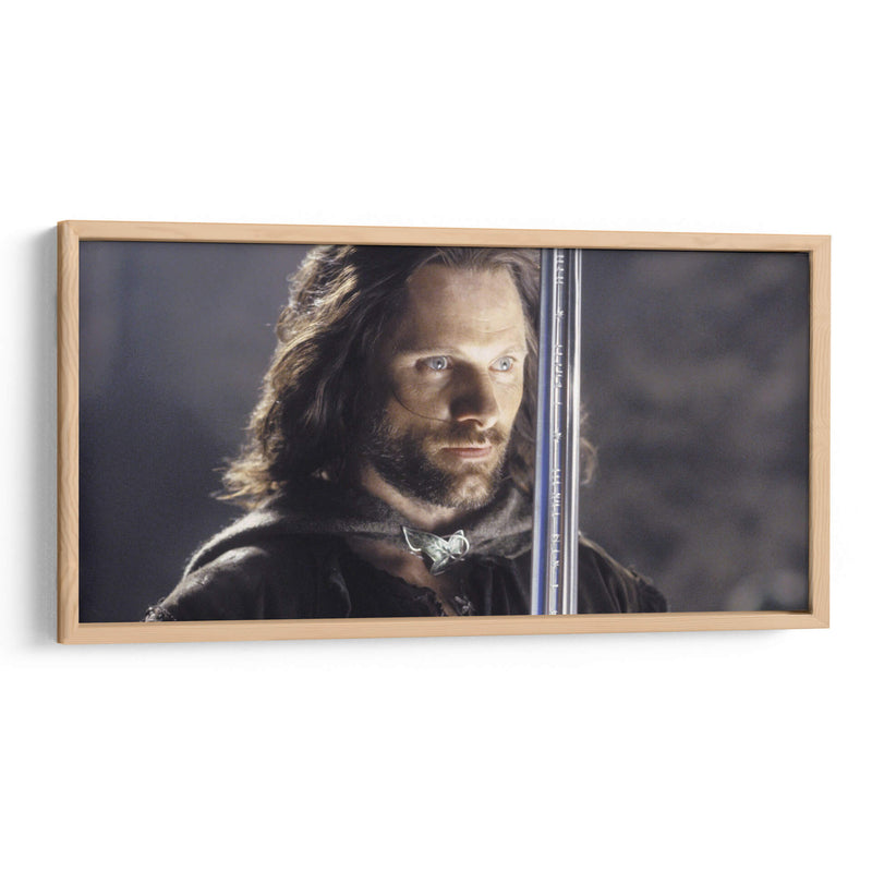 Aragorn y su espada | Cuadro decorativo de Canvas Lab