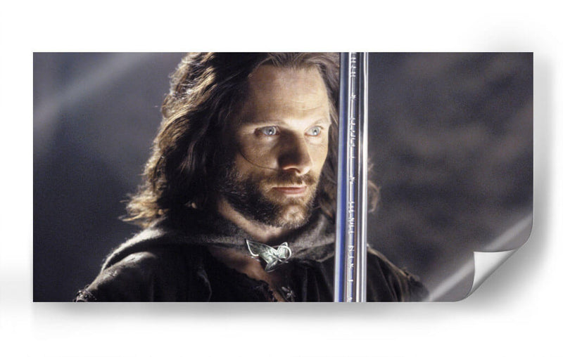 Aragorn y su espada | Cuadro decorativo de Canvas Lab