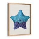 Estrella De Mar En Tonos De Azul A - Fab Funky | Cuadro decorativo de Canvas Lab