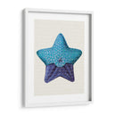 Estrella De Mar En Tonos De Azul A - Fab Funky | Cuadro decorativo de Canvas Lab