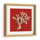 Coral Pequeño En Rojo Ii - Vision Studio | Cuadro decorativo de Canvas Lab