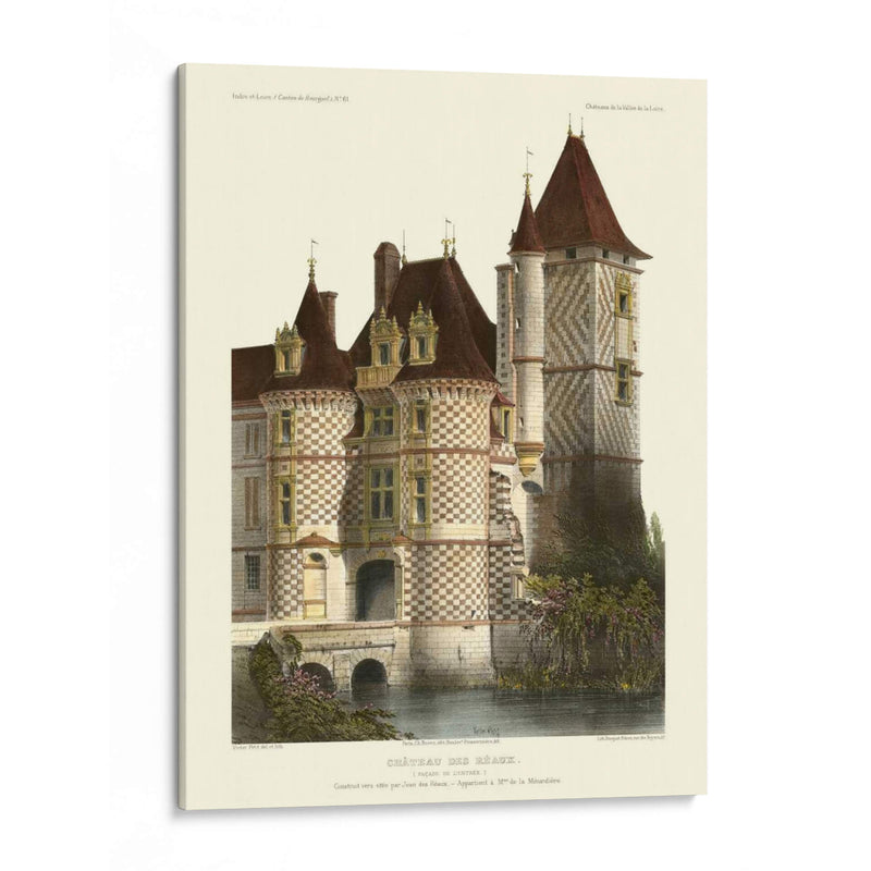 Petite Francés Chateaux X - Victor Petit | Cuadro decorativo de Canvas Lab