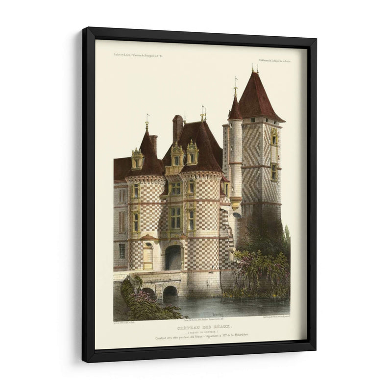 Petite Francés Chateaux X - Victor Petit | Cuadro decorativo de Canvas Lab