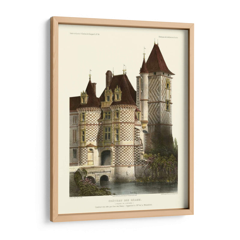 Petite Francés Chateaux X - Victor Petit | Cuadro decorativo de Canvas Lab