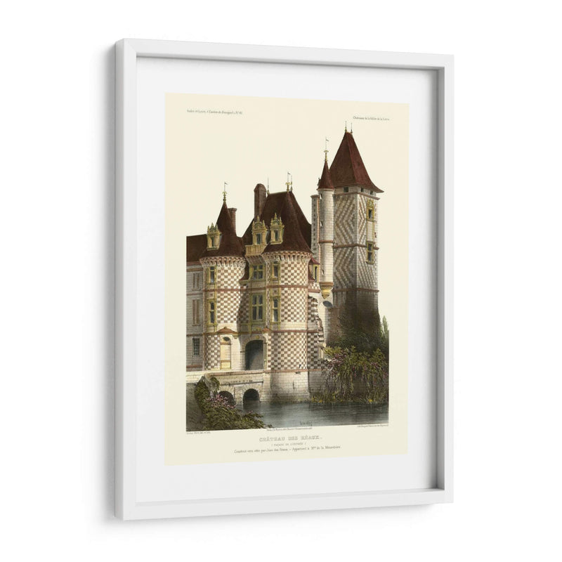 Petite Francés Chateaux X - Victor Petit | Cuadro decorativo de Canvas Lab