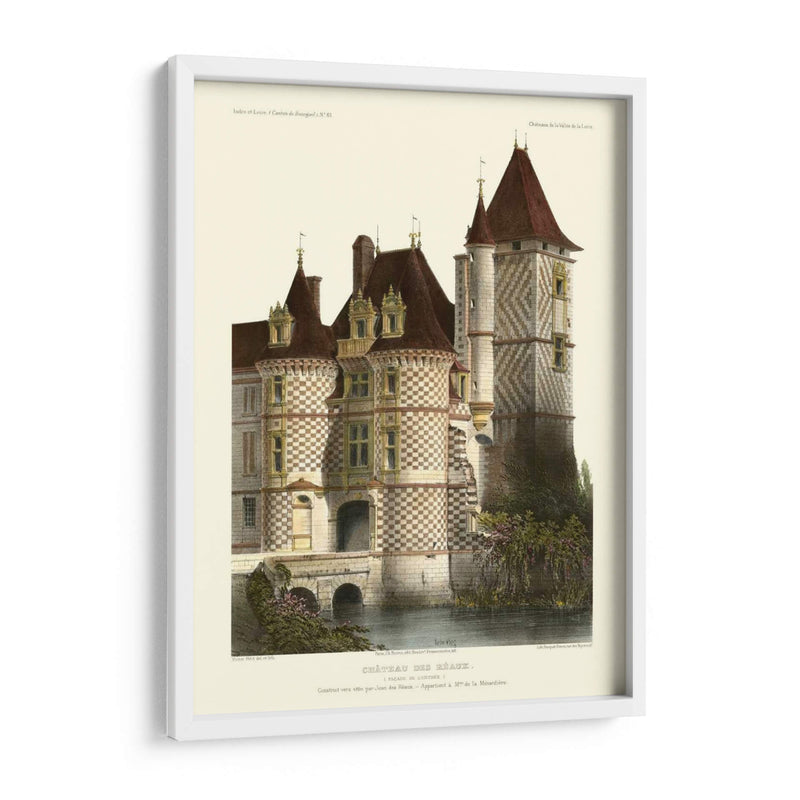 Petite Francés Chateaux X - Victor Petit | Cuadro decorativo de Canvas Lab