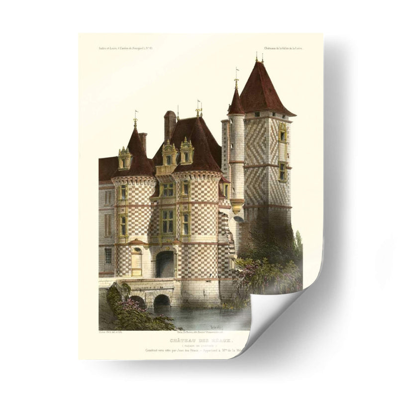 Petite Francés Chateaux X - Victor Petit | Cuadro decorativo de Canvas Lab