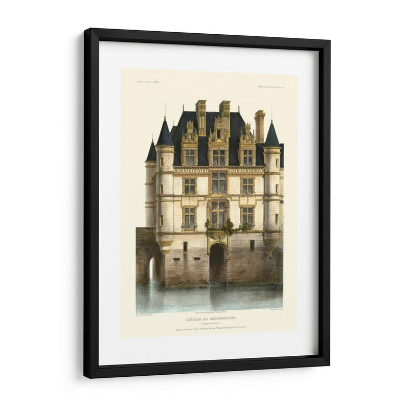 Petite Francés Chateaux Xi - Victor Petit | Cuadro decorativo de Canvas Lab