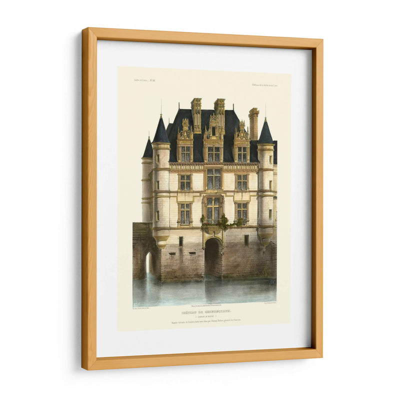 Petite Francés Chateaux Xi - Victor Petit | Cuadro decorativo de Canvas Lab