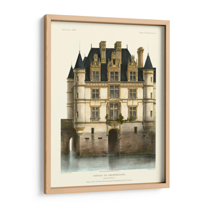 Petite Francés Chateaux Xi - Victor Petit | Cuadro decorativo de Canvas Lab