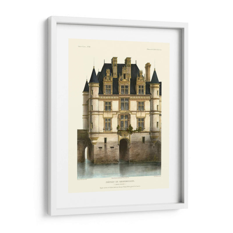 Petite Francés Chateaux Xi - Victor Petit | Cuadro decorativo de Canvas Lab