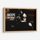 Biceps dont grow on trees | Cuadro decorativo de Canvas Lab