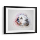 Cachorrito con pintura | Cuadro decorativo de Canvas Lab