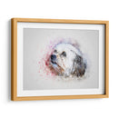 Cachorrito con pintura | Cuadro decorativo de Canvas Lab