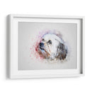 Cachorrito con pintura | Cuadro decorativo de Canvas Lab