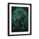 Bioshock green | Cuadro decorativo de Canvas Lab