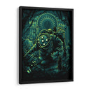 Bioshock green | Cuadro decorativo de Canvas Lab
