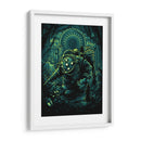 Bioshock green | Cuadro decorativo de Canvas Lab