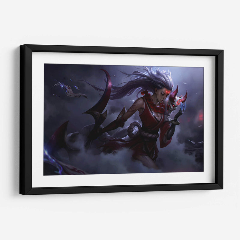 Blood Moon Diana | Cuadro decorativo de Canvas Lab
