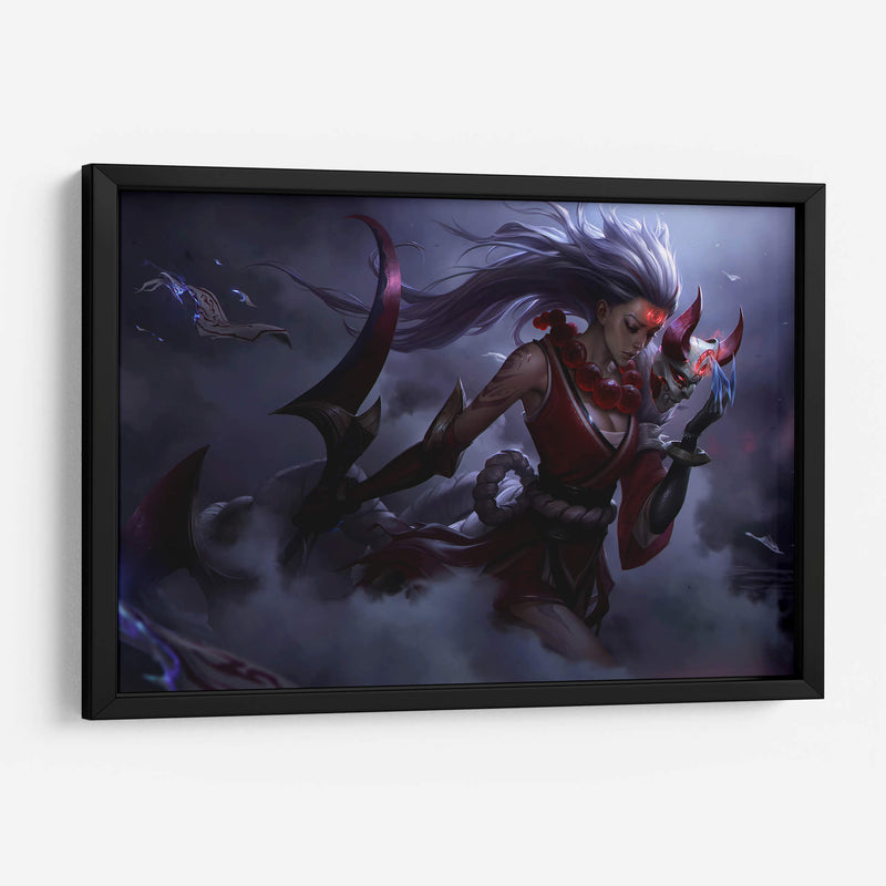 Blood Moon Diana | Cuadro decorativo de Canvas Lab