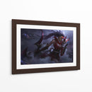 Blood Moon Diana | Cuadro decorativo de Canvas Lab