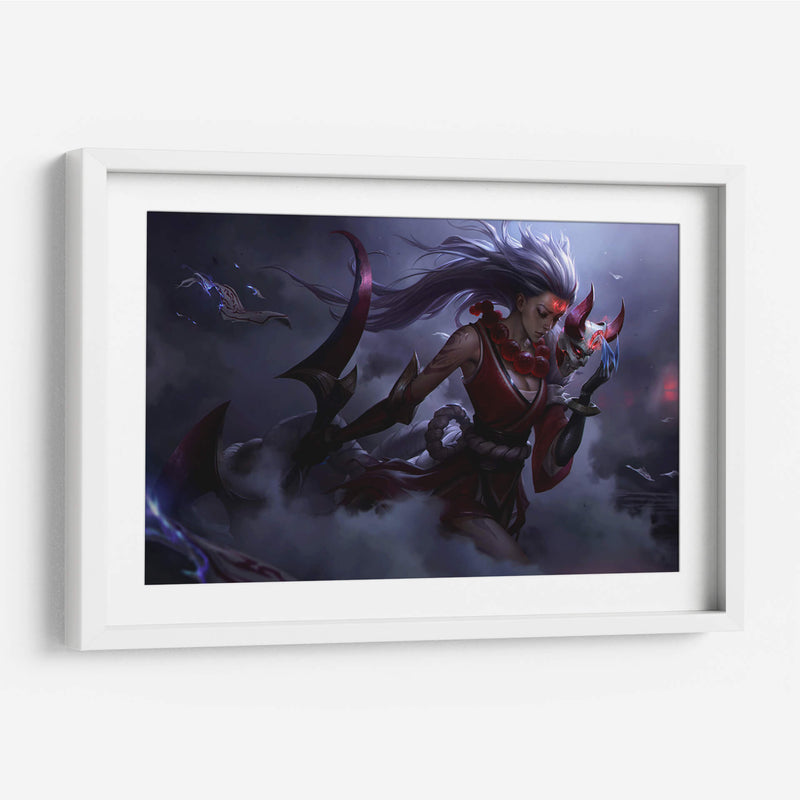 Blood Moon Diana | Cuadro decorativo de Canvas Lab