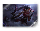 Blood Moon Diana | Cuadro decorativo de Canvas Lab