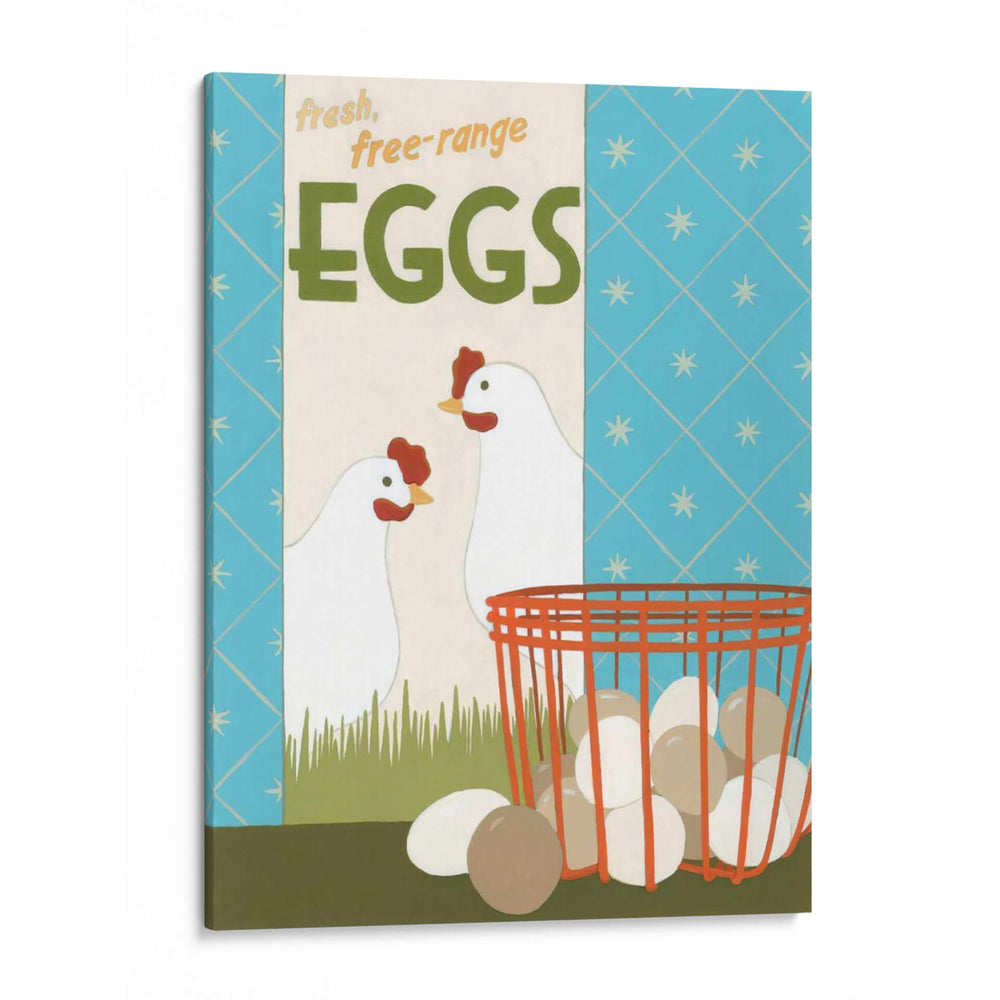 Huevos De Corral - June Erica Vess | Cuadro decorativo de Canvas Lab