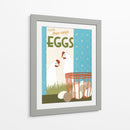 Huevos De Corral - June Erica Vess | Cuadro decorativo de Canvas Lab