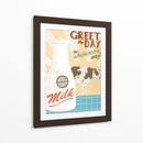 Leche Fresca De Granja - June Erica Vess | Cuadro decorativo de Canvas Lab